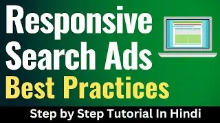 How To Create Responsive Search Ads | Google Responsive Ads Tutorial Step by Step 2023