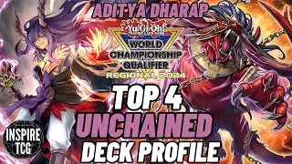 Yu-Gi-Oh! San Antonio Regional | Top 4 Unchained Deck Profile| FT Aditya Dharap