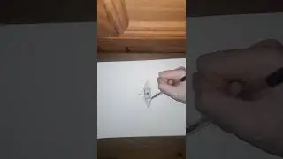 Drawing another eye: with pen