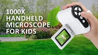 1000X Handheld Microscope for Kids, 4K 2.0