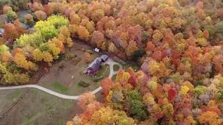 INCREDIBLE FALL COLORS VERMONT - DRONE | HD
