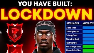 PURE LOCKDOWN DEFENDER build on NBA 2K26 has ALL 99 DEFENSIVE STATS  🔐