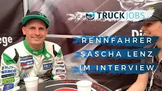 Truck-Racing Fahrer Sascha Lenz im Interview auf dem Truck-Grand-Prix