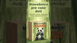 Stavebnice PANDY pre deti, ale i Automobily, Motocykle, Buldoz&eacute;ry.  #darček #stavebnice #lhračky