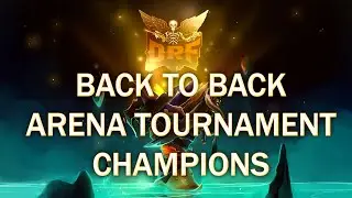 Arena Tourney Champions - Helm Tee Broadside Montage
