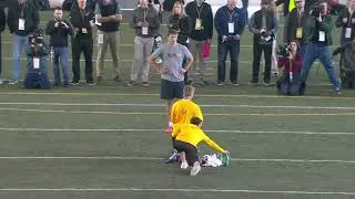 Josh Allen shows off his arm strength with 80 yard throws at his pro day   Mar 24, 2018