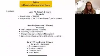 LQG, spin networks and spin foams - Lecture 1 - Ma&iuml;t&eacute; Dupuis
