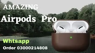 AirPods Pro Leather Case & Leather Cardholder Review | Premium Accessories Pakistan | GSK7