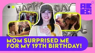 MOM SURPRISED ME FOR MY 19TH BIRTHDAY! // AC Bonifacio