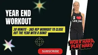 🎉 365-Rep End of the Year Total Body Workout | Celebrate 2024 Strong! 💪