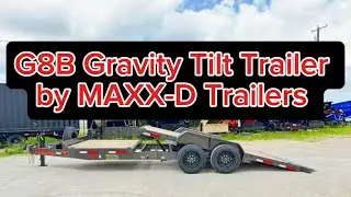 G8X/B Gravity Tilt Trailer, one of MAXX-D Bestselling Trailers 