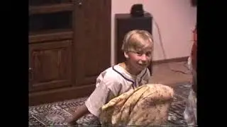 Pratt family video - Emily, Adam, Jaye and Taylor playing in our living room - 1995