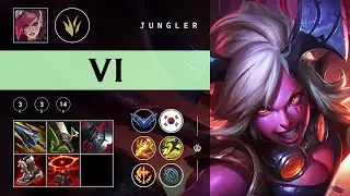 Vi Jungle vs Jarvan IV - KR Diamond Patch 25.24
