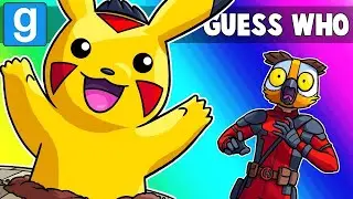 [Vanoss Reupload] Gmod Guess Who Funny Moments - Detective Pikachu Used Popup!