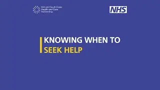 Knowing when to seek mental health support