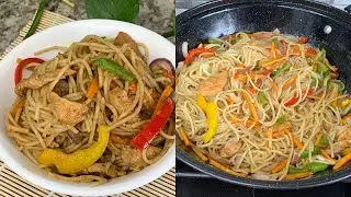 Chicken Chowmein Recipe | Chicken Noodles Recipe  | Chicken Recipe | Maria's Kitchen Routine