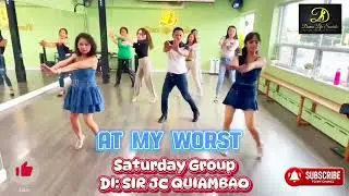 NEW LINE DANCE / AT MY WORST / SATURDAY GROUP /DLS