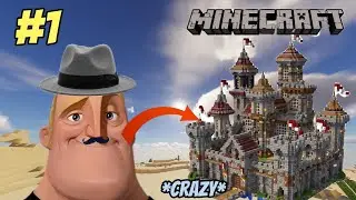 Mr Incredible GOES into my MINECRAFT WORLD STORY 💥 | S1 Episode 1