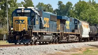 CSX SD50-3 8536 Makes Another Appearance in 2025 - Chasing L225