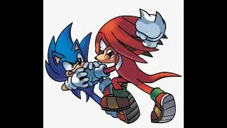 KNUCKLES QUEBROU OS DENTES DO SONIC!!! #shorts