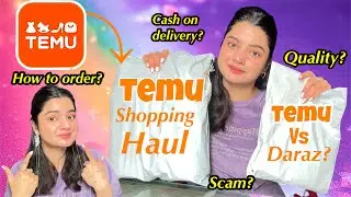 MY TEMU EXPERIENCE (Temu Shopping Haul)