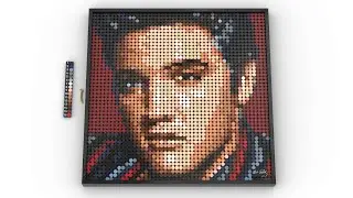 Lego 31204 Elvis Presley 'The King' Speed Build Studio Bricklink LDD by PLegoBB