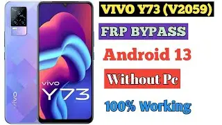 Vivo Y73 (v2059) Frp Bypass Android 12 Update || After Hard Reset Asking Old Pattern Lock Solution