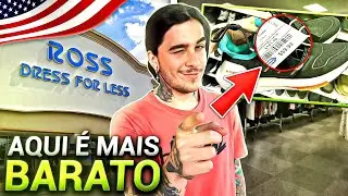 MAIS BARATO DO QUE NO OUTLET! ROSS - A melhor loja dos Estados Unidos