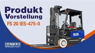 Moderner Elektro-Stapler mit 2000 kg Tragkraft | BEYER-Mietservice