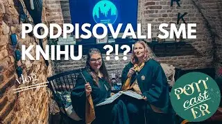 Nabitý október plný eventov | Halloweenska beseda s POTTcastERom | vlog