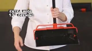 MaxiPlus&reg; Lobby Dust Pan and Broom
