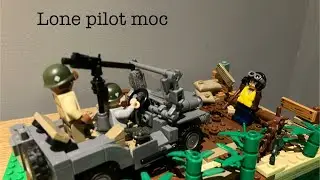Lone pilot moc #thebrickcrewmoccontest2025