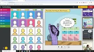 Pixton - Creating Internet Safety Comic Books - Part 2 - GMS 6th Grade B.I.T. Class