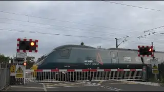 Železniční přejezd Kingsknowe (UK) - 29.8.2022 / Scotland railroad crossing