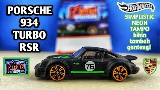 Eps760 SI ANAK BAWANG?!?!? PORSCHE 934 RSR TURBO HOT WHEELS NEON SPEEDERS 2025 MIX 2 | Keren Euy..!!