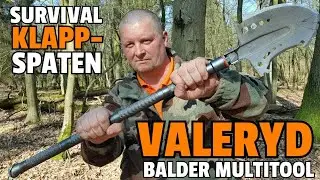 ✔VALERYD BALDER Multitool - Der Survival Klappspaten für Dein Outdoor Abenteuer!