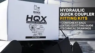 NO EXCESS, DETAILED GUIDES & RAPID DELIVERY - What's in Rhinox Hydraulic Coupler Fitting Kits?
