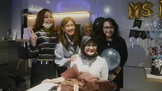 Ms Mimie (Anggun Chef Founder) surprise birthday party