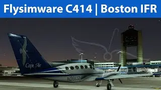 Flysimware C414 | Boston IFR