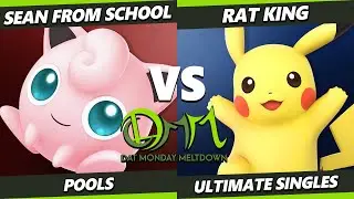 DAT MM 329 - Sean from school (Ike, Jigglypuff) Vs. Rat King (Pikachu) Smash Ultimate - SSBU
