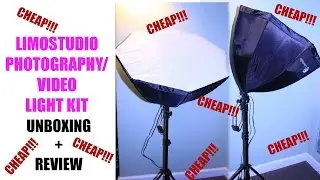 LIMOSTUDIO PHOTOGRAPHY VIDEO LIGHTING KIT