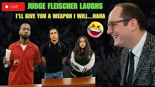 When #judgefleischer Bursts Out Laughing at Defendant