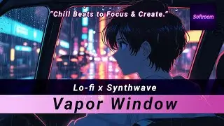Softroom - Vapor Window | Rainy Vaporwave / Synthwave for City Reflections & Calm