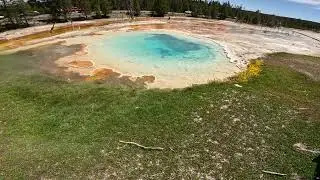Silex Spring Yellowstone National Park, nature sounds