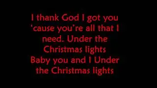 Gwen Stefani - Under the christmas lights LYRICS ||Ohnonie (HQ)