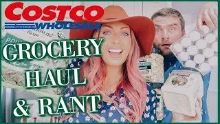 COSTCO GROCERY HAUL & RANT | Sam & Jay
