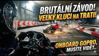 NTENSE Family Karting Battle! Day to Night Race | (GoPro POV)