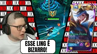 TOP GLOBAL LING CAIU NOVAMENTE COM NIX NA JUNGLE | Mobile Legends