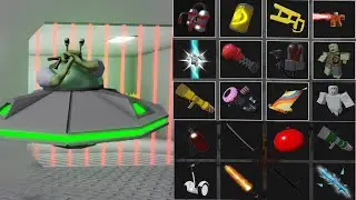 ALIEN BASE BARRY'S PRISON RUN! HARD MODE ALL ITEMS AND BOSSES UNLOCKED