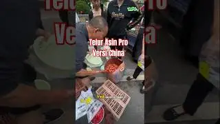 Telur asin street food versi pro! #food #streetfoodviral #genzfoodie #chinesefood #shorts